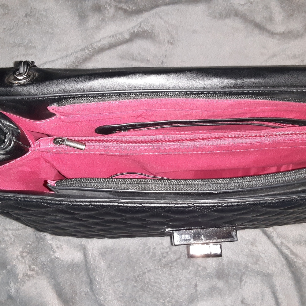 Womens Black business, computer, tablet, purse Bag **see pics for measurements** - Picture 10 of 16